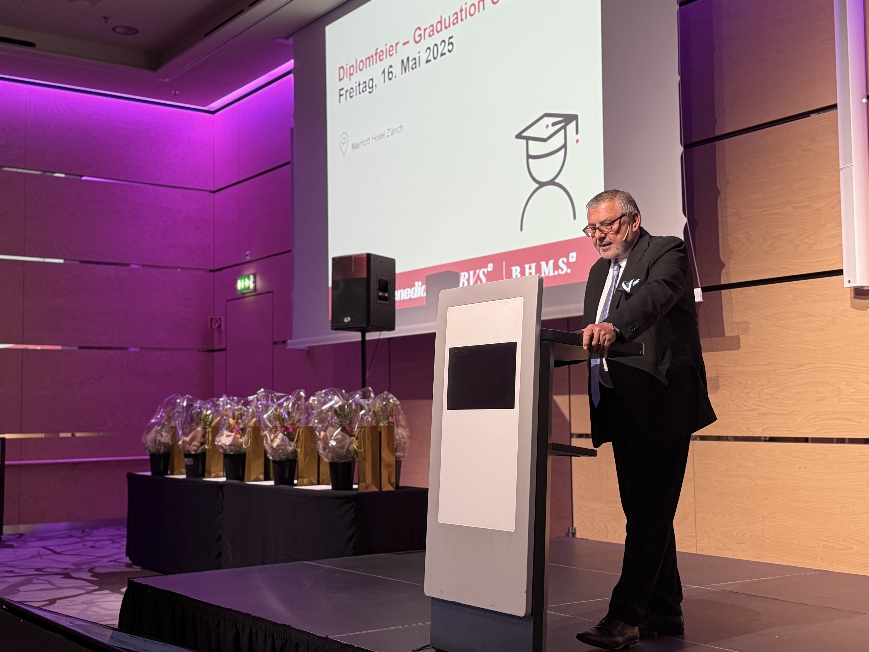 Diplomfeier Benedict/BVS Zürich 16. Mai 2025